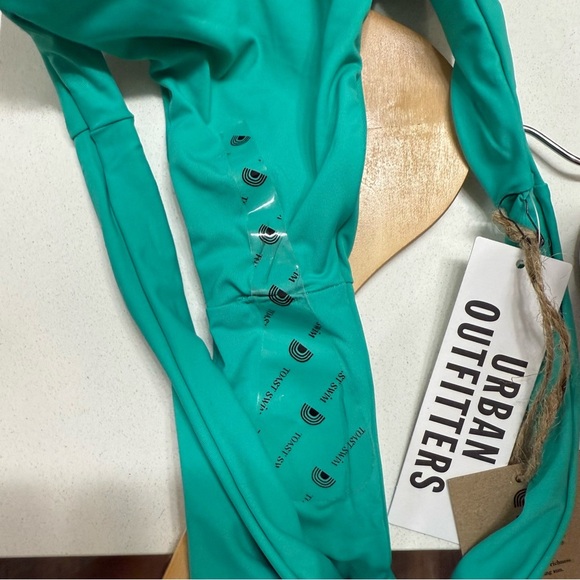 Toast Swim Teal Bikini Bottom Size M BNWT - Picture 4 of 5